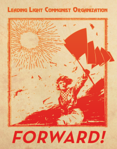forward commie poster